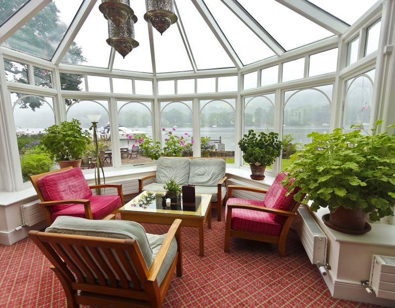 Sunroom with Outdoor View